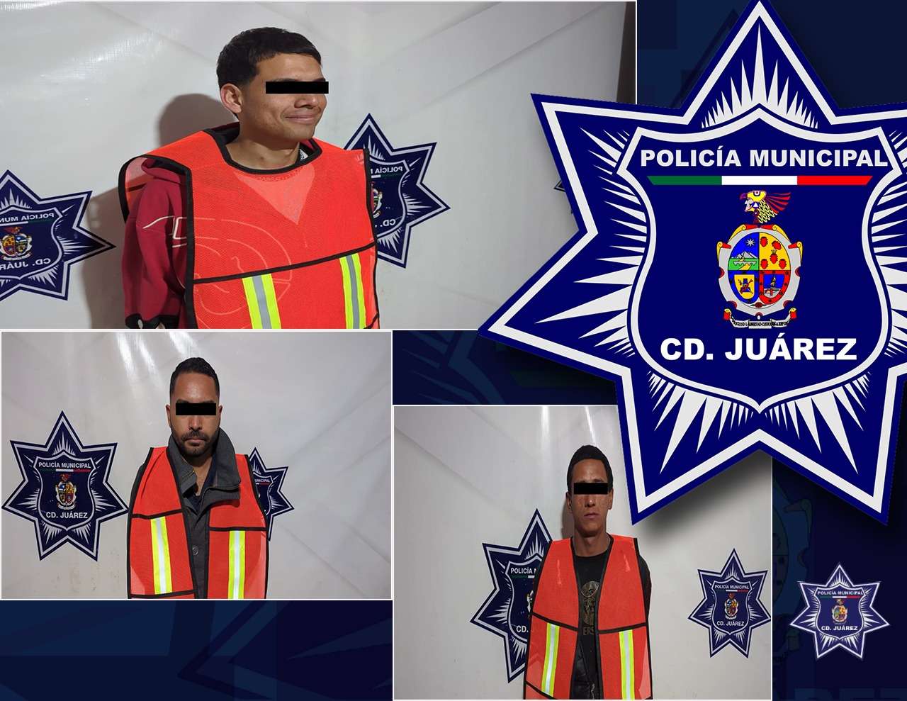 Detienen a 3 personas que contaban con orden de aprehensión 