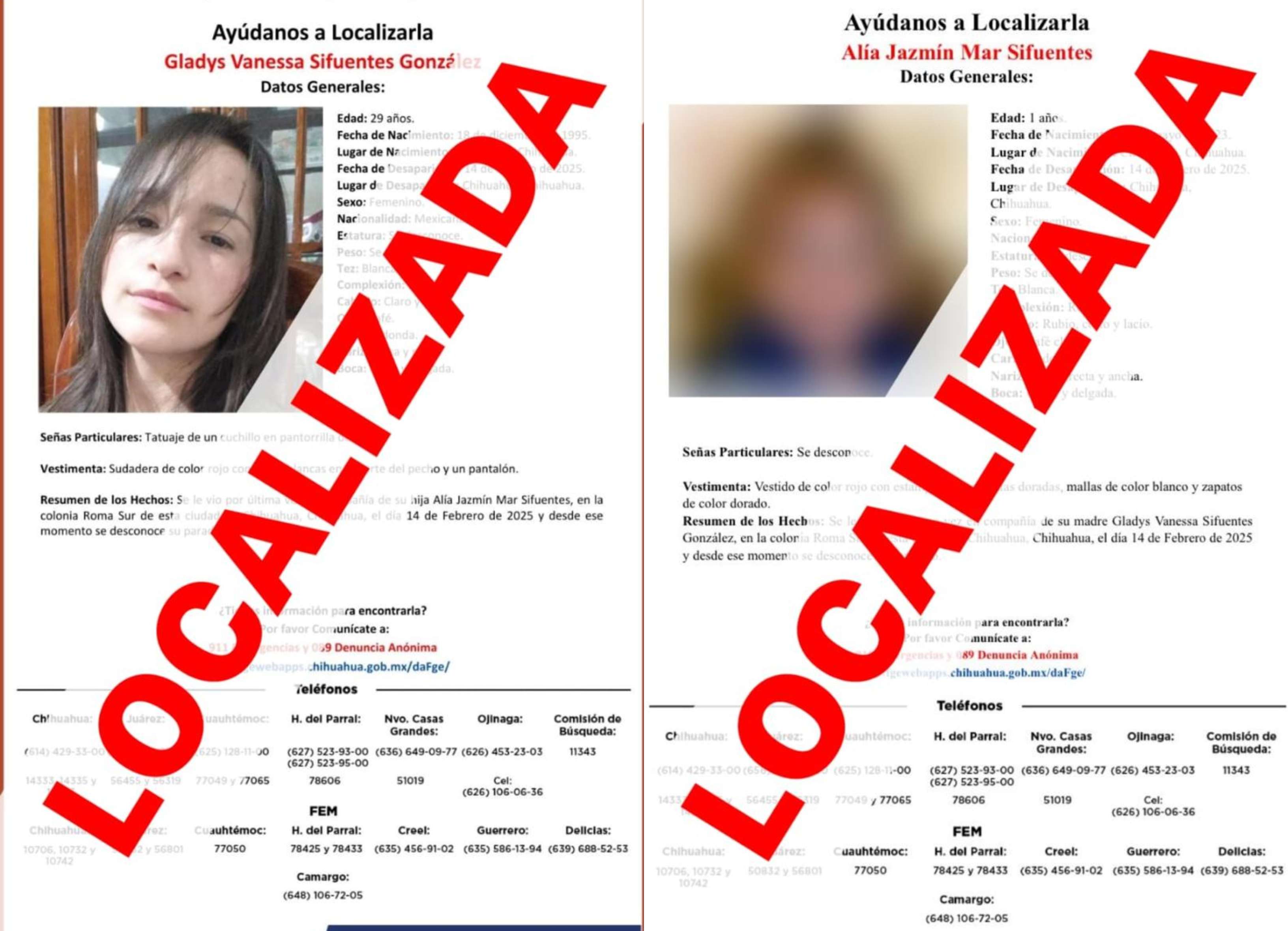 Aparecen con bien madre y su bebita en la ciudad