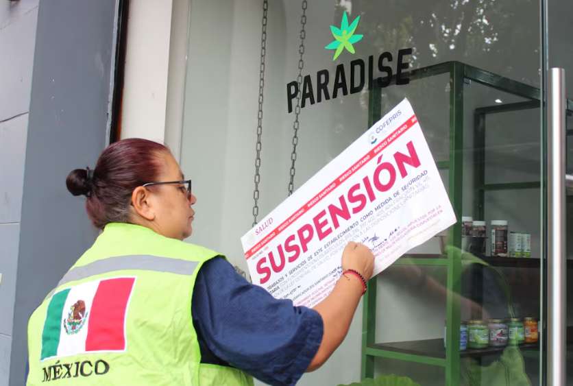 Tumban a Fox negocio de derivados de mota por venta ilegal 