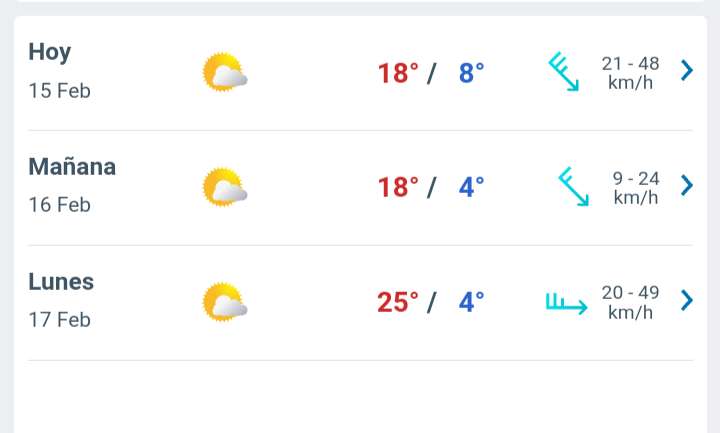 Día soleado con temperatura hasta de 18°C para hoy en Juárez 