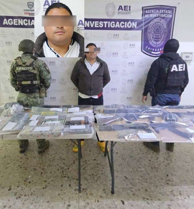 [Todos en la comandancia sabían del poli que traficaba armas]