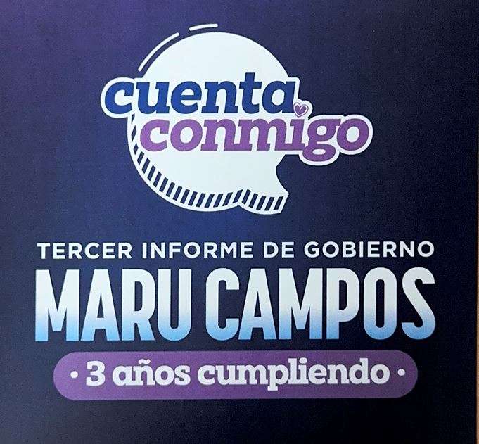 Presentará Maru su Tercer Informe de Gobierno el primero de marzo

