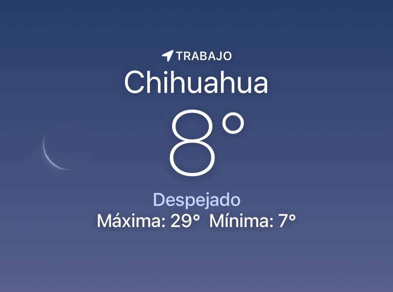 Se espera día soleado con máxima de 29 grados centígrados
