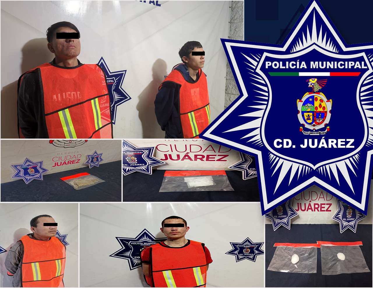 Arrestan a 4 narcomenudistas
