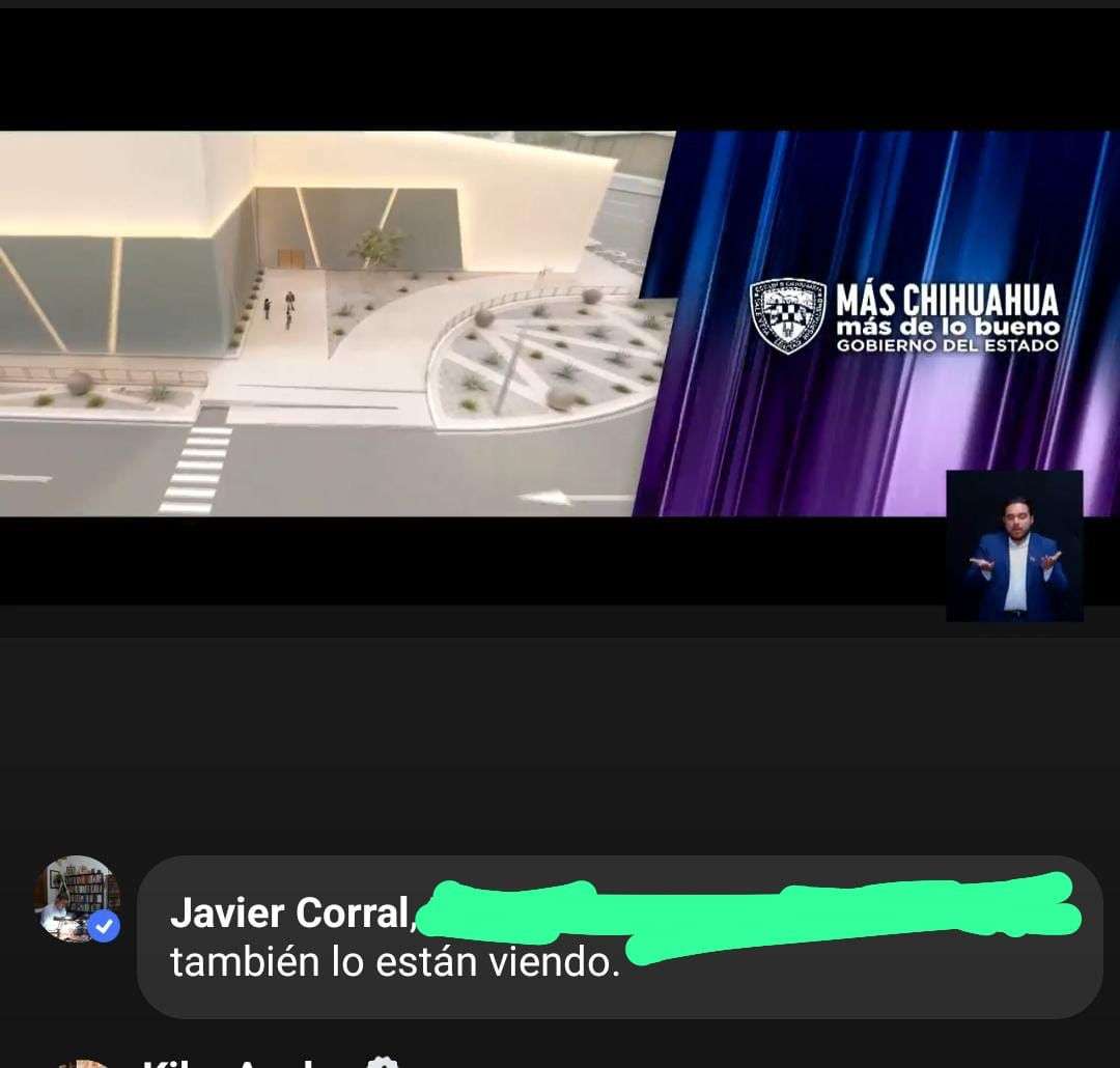 Cachan a Corral viendo el Tercer Informe de Maru