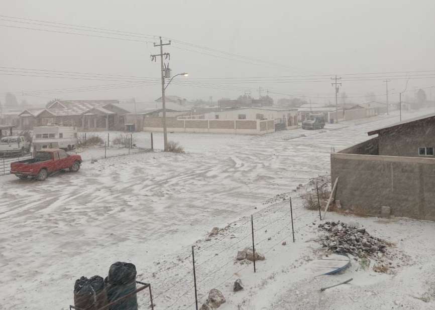 Alertan de nevadas para este fin de semana 