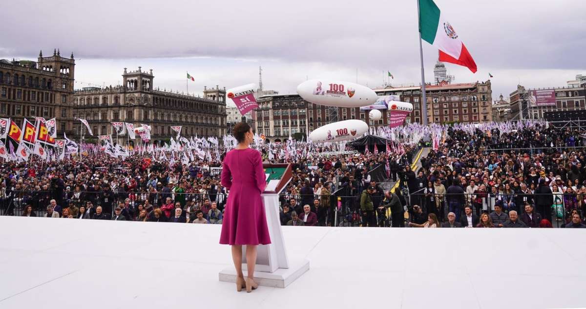 Celebrará Sheinbaum pausa en aranceles con festival en el Zócalo
