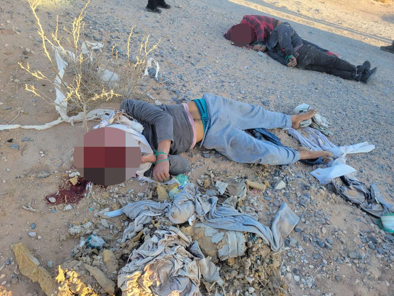 Dejan 3 ejecutados maniatados en la colonia Sierra Vista