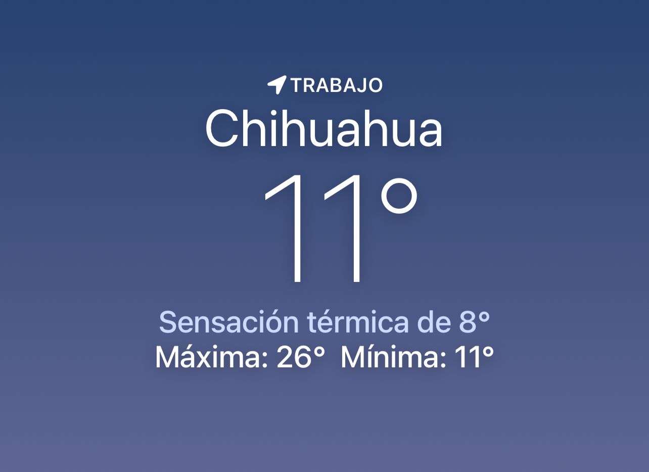 Se espera mañana soleada con temperatura de 11 grados centígrados
