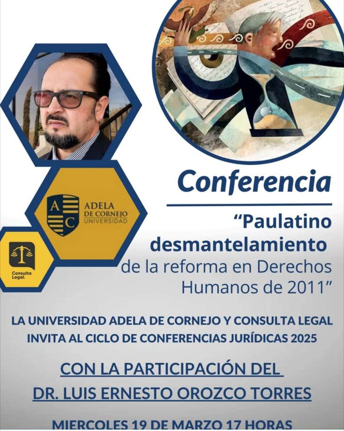 Realizarán conferencia sobre reforma en Derechos Humanos de 2011