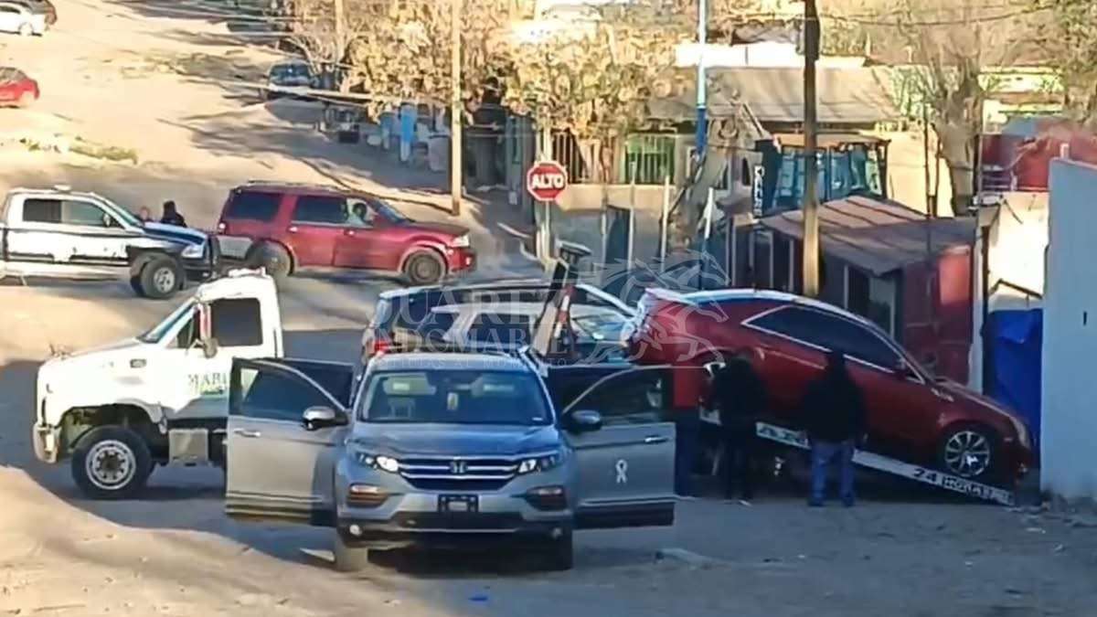 Identifican a hombre asesinado en Zaragoza y aseguran autos con impactos de bala