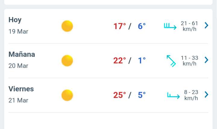 Soleado la mayor parte del día y temperatura hasta 17°C hoy en Juárez 