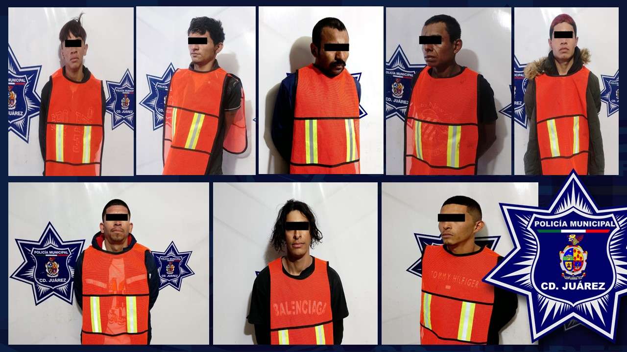 Detienen a 8 hombres que contaban con orden de aprehensión | La Opción ...