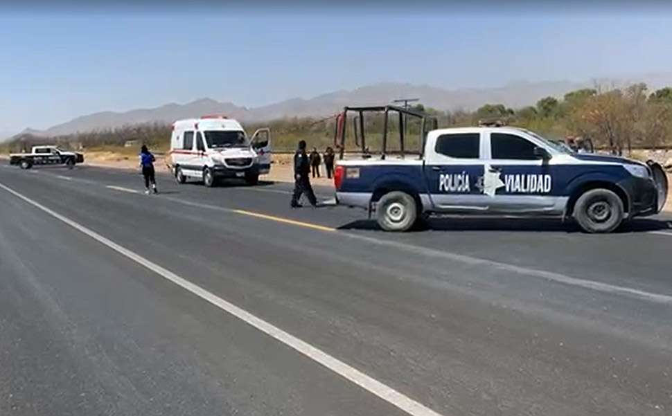 Muere ciclista embestido por una troca en Aldama