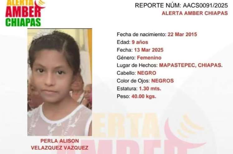 Matan a la niña Alison, localizan su cuerpo el día de su cumple
