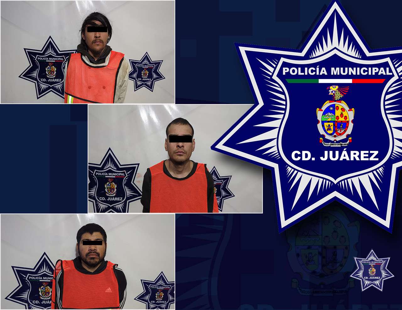 Caen 3 personas que tenían orden de aprehensión