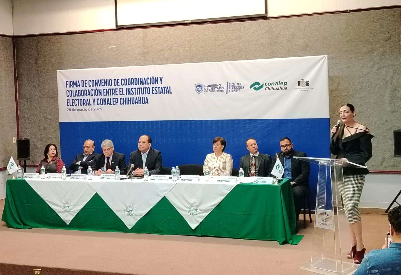 Firman IEE y Conalep convenio para elecciones del Poder Judicial | La ...