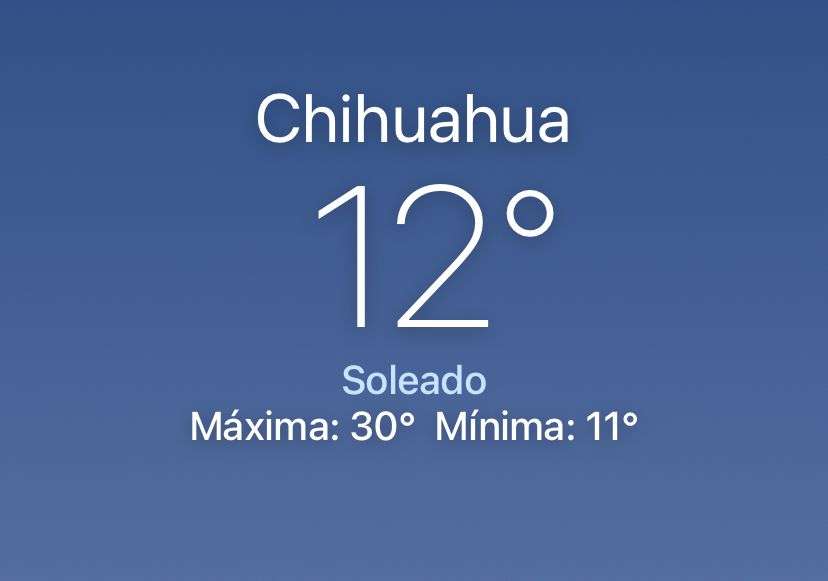 Pronostican domingo soleado con máxima de 30°C