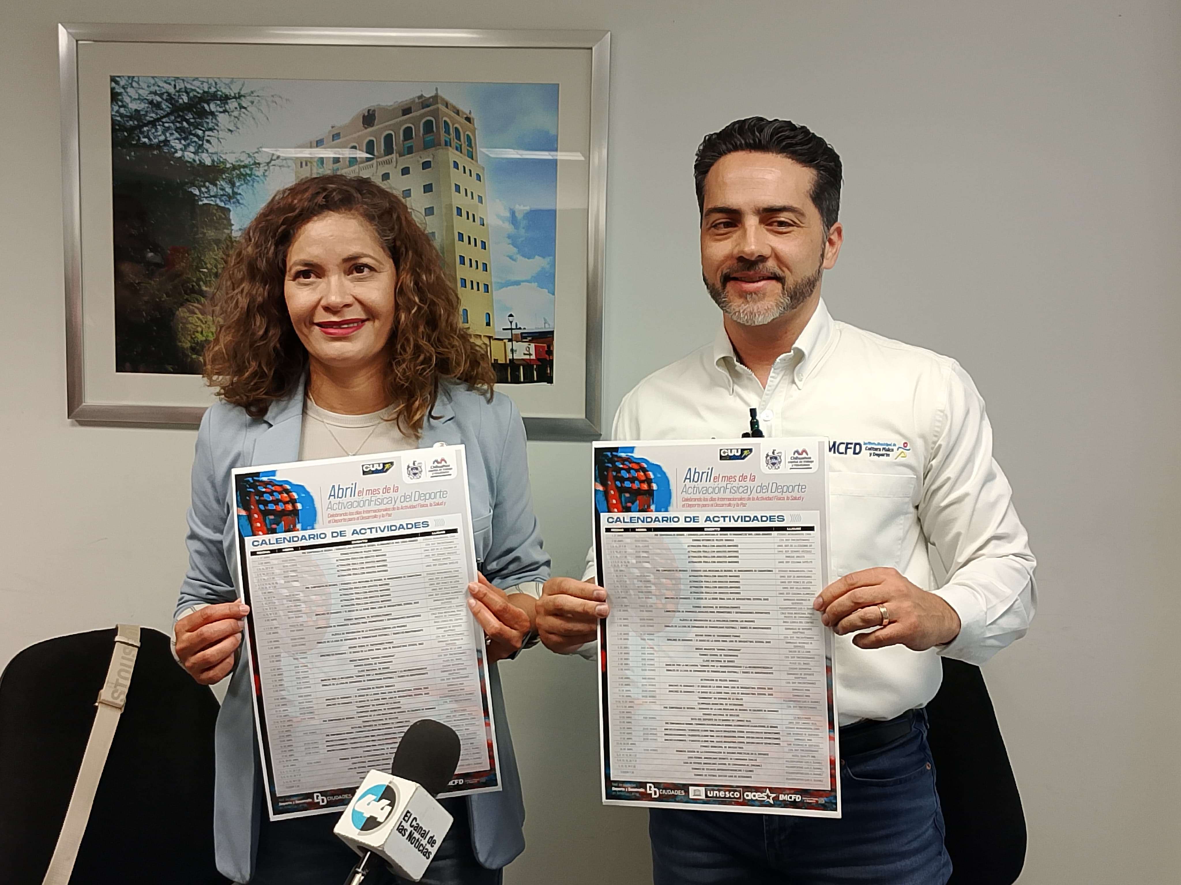 Presentan agenda del Mes de la Activación Física y el Deporte 
