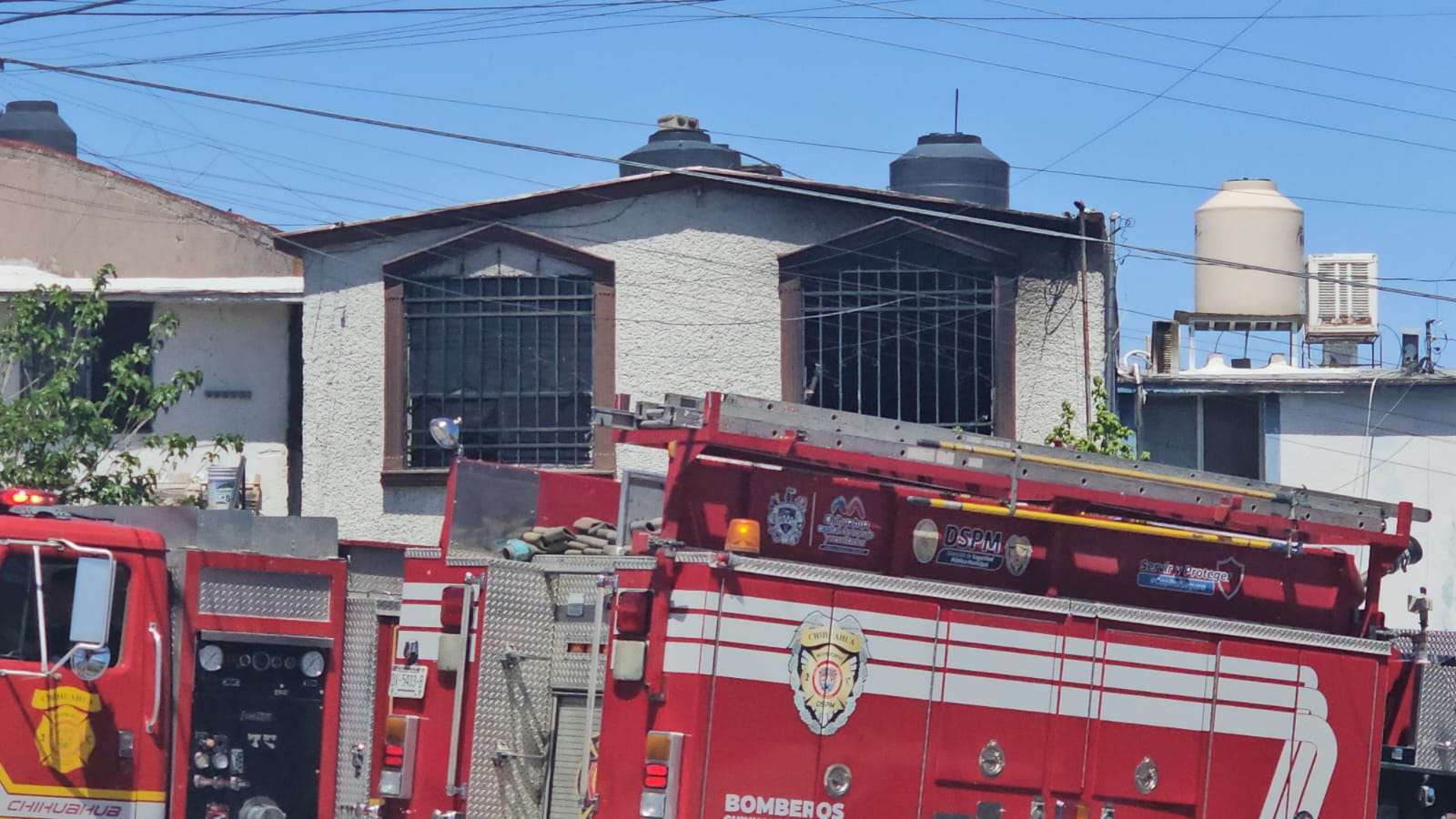 Se incendia vivienda en la Infonavit Nacional | La Opción de Chihuahua