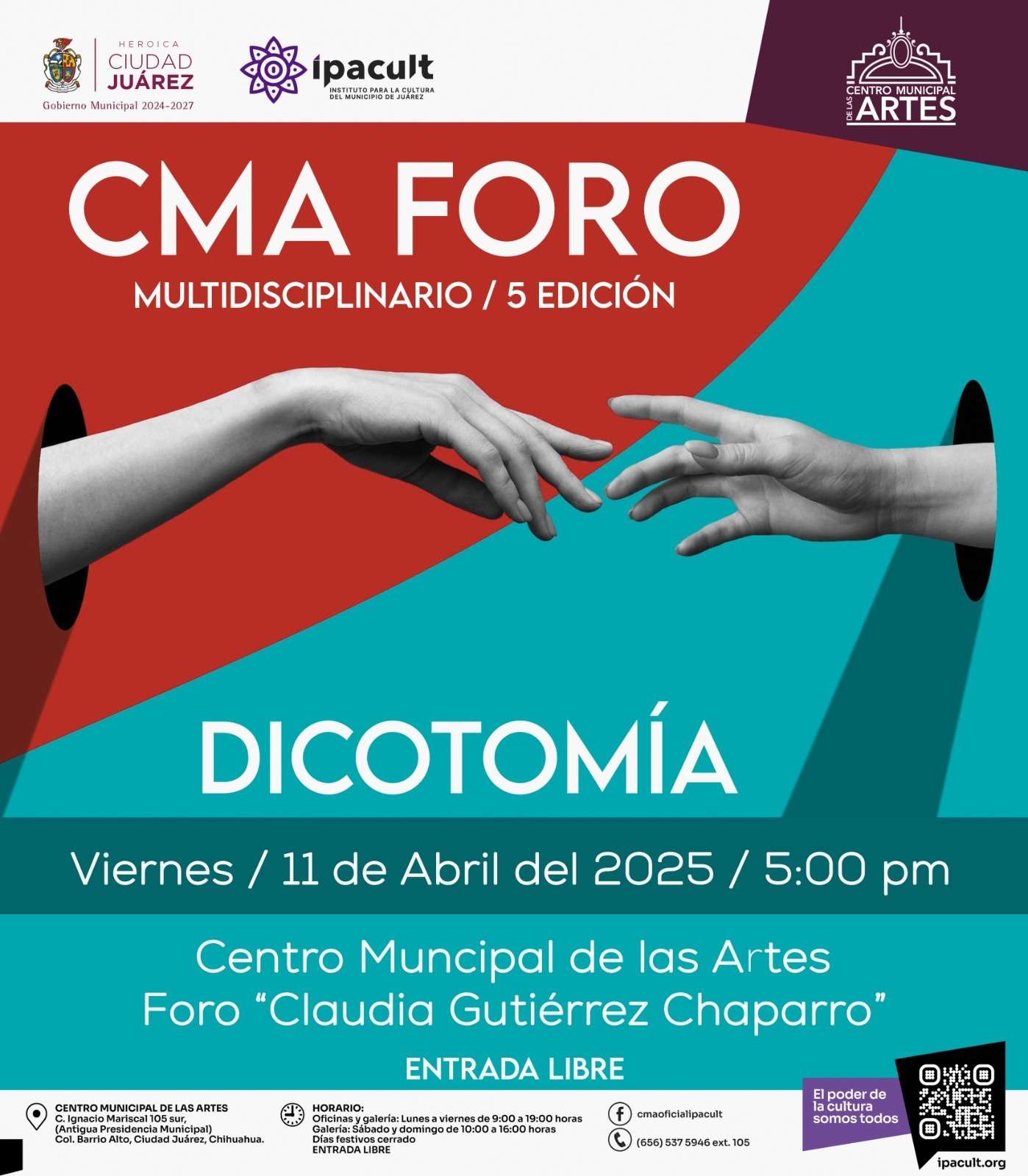 Invitan a evento multidisciplinario “CMAforo”