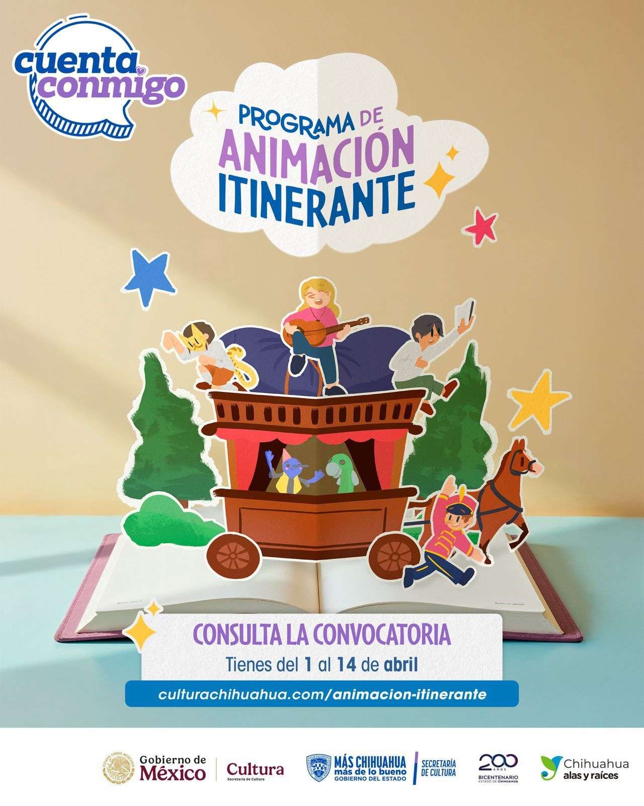 Abren convocatoria para participar en proyecto de Animación Itinerante 