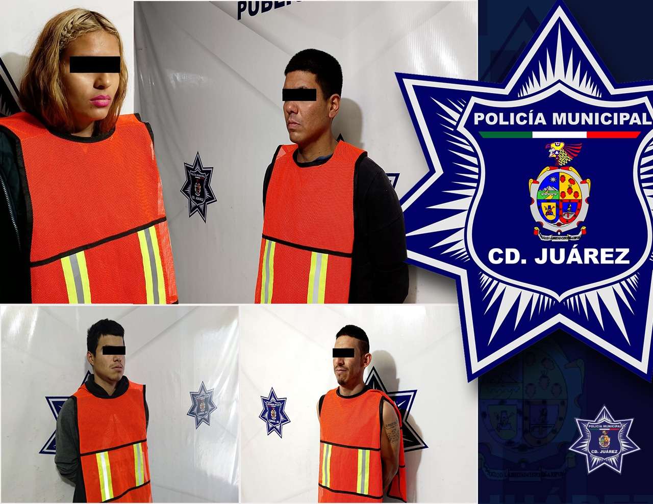 Detienen a 4 prófugos de la justicia 