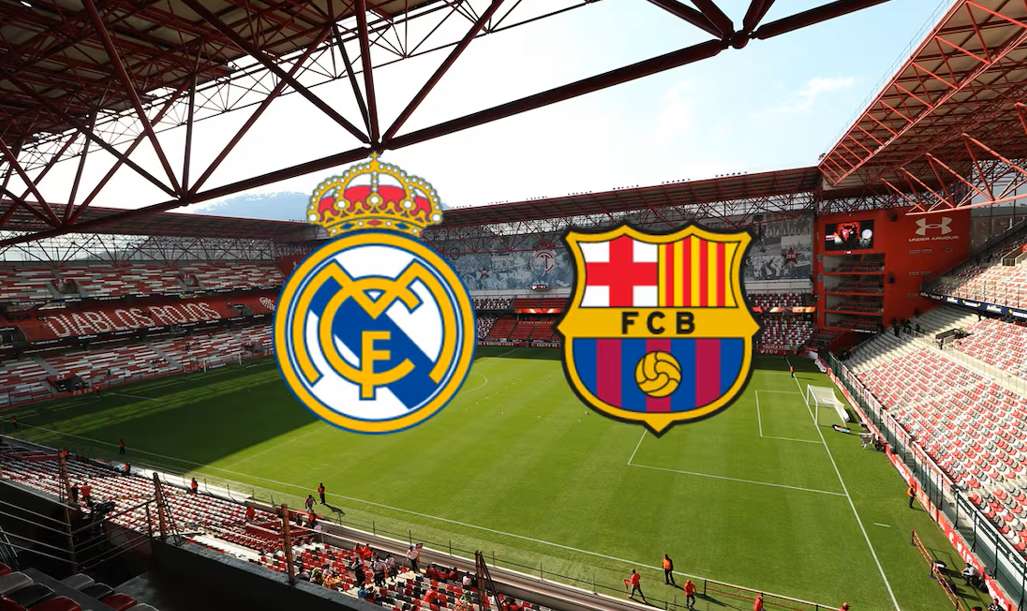 Disputan clásico español Real Madrid vs Barcelona 2-2 en Toluca