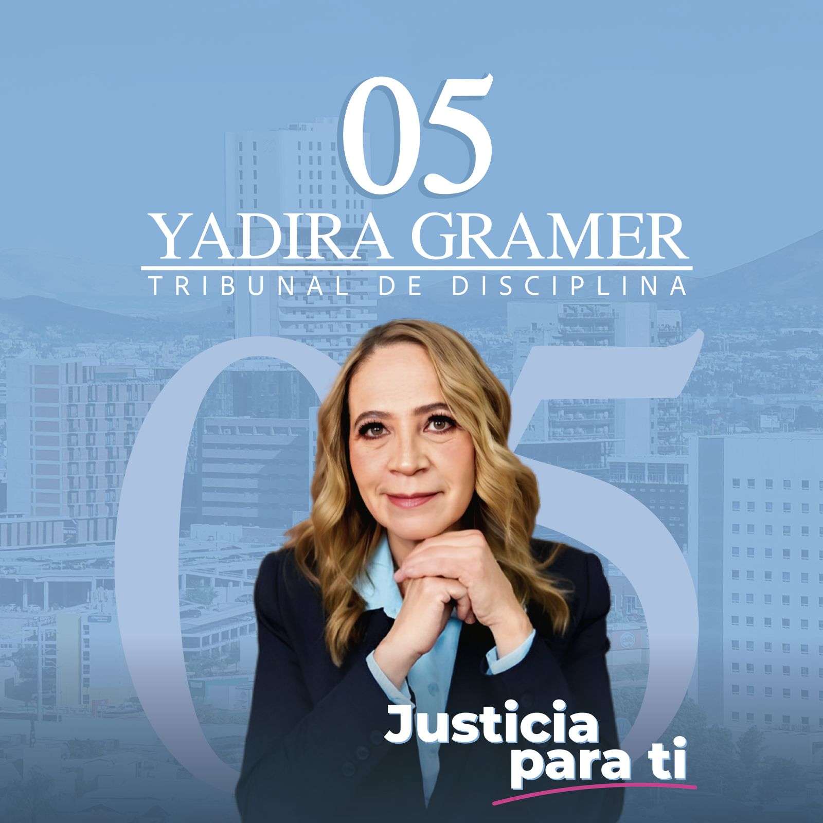 Va Yadira Gramer por magistratura del Tribunal de Disciplina