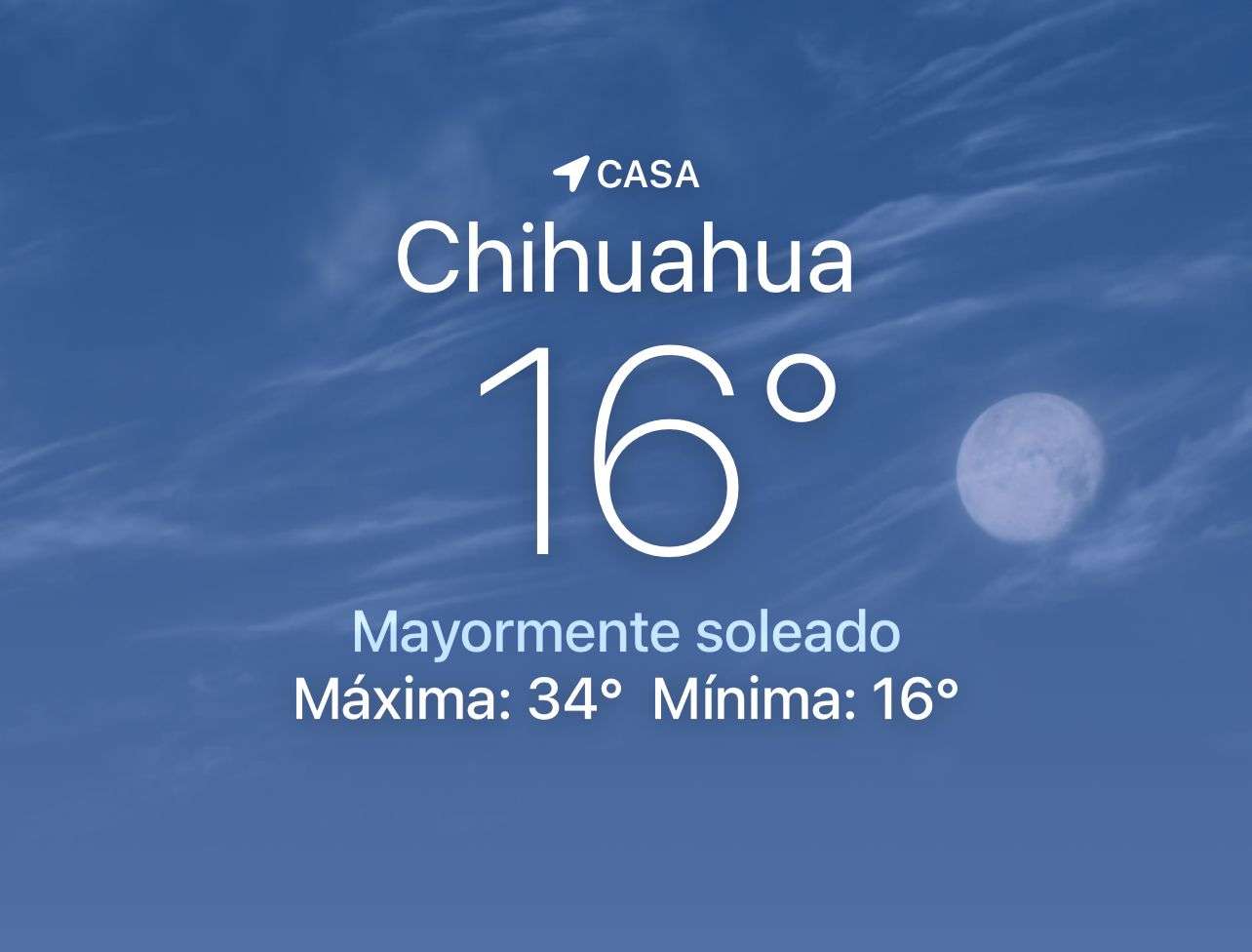 Se pronostica soleado y máxima de 34 grados centígrados