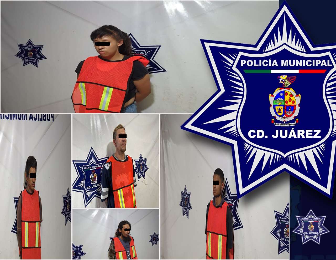 Detienen a 5 que tenían orden de aprehensión