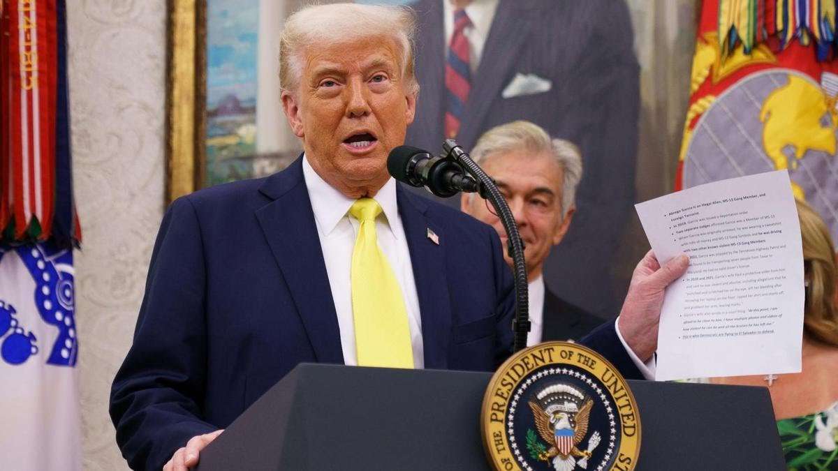 Se lanza Trump contra Biden y opositores en plena Pascua