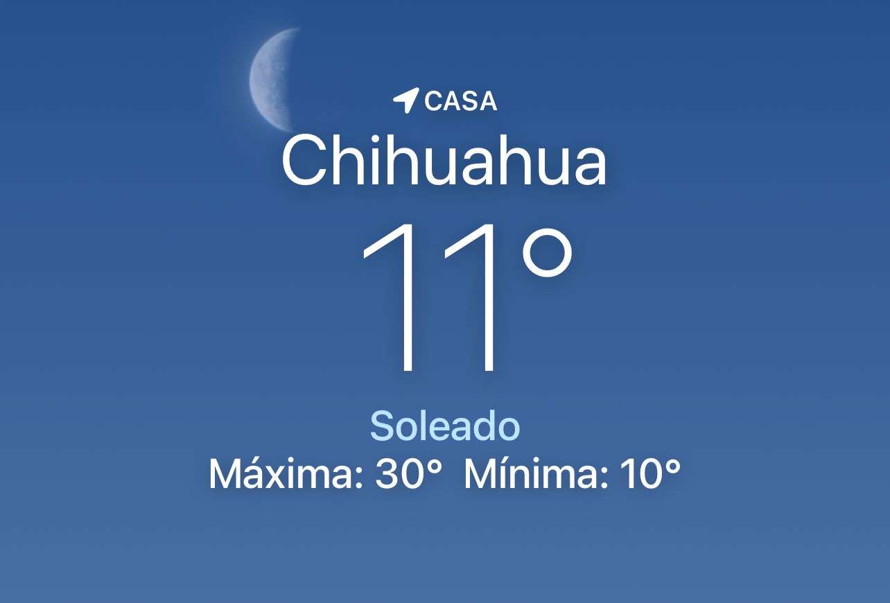 Se pronostica soleado con máxima de 30 grados centígrados 