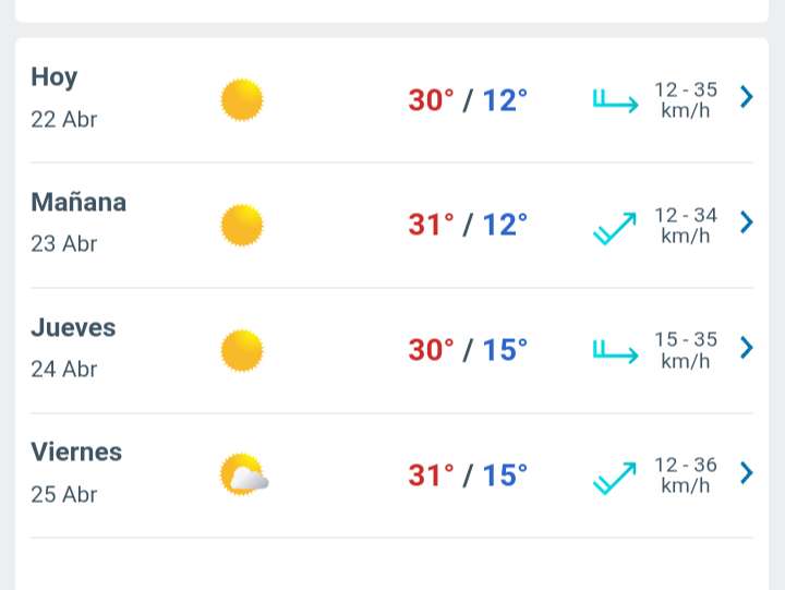 Día soleado con temperatura hasta los 30°C hoy en Juárez 