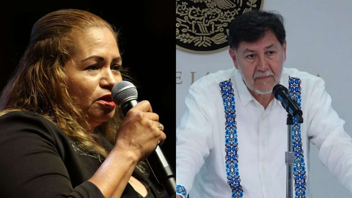 Responde Ceci Flores a Noroña por candidatos narcodefensores