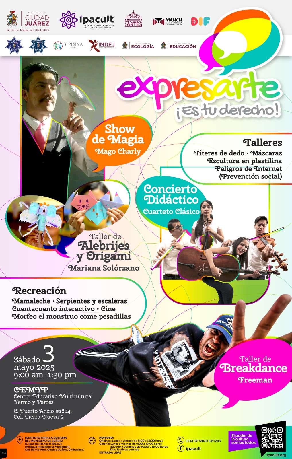 Realizarán Expresarte para niñas, niños y adolescentes