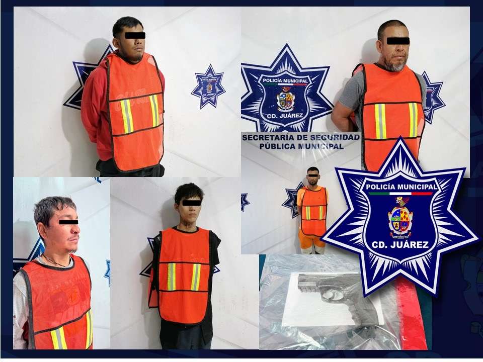 Arrestan a cinco por violencia familiar