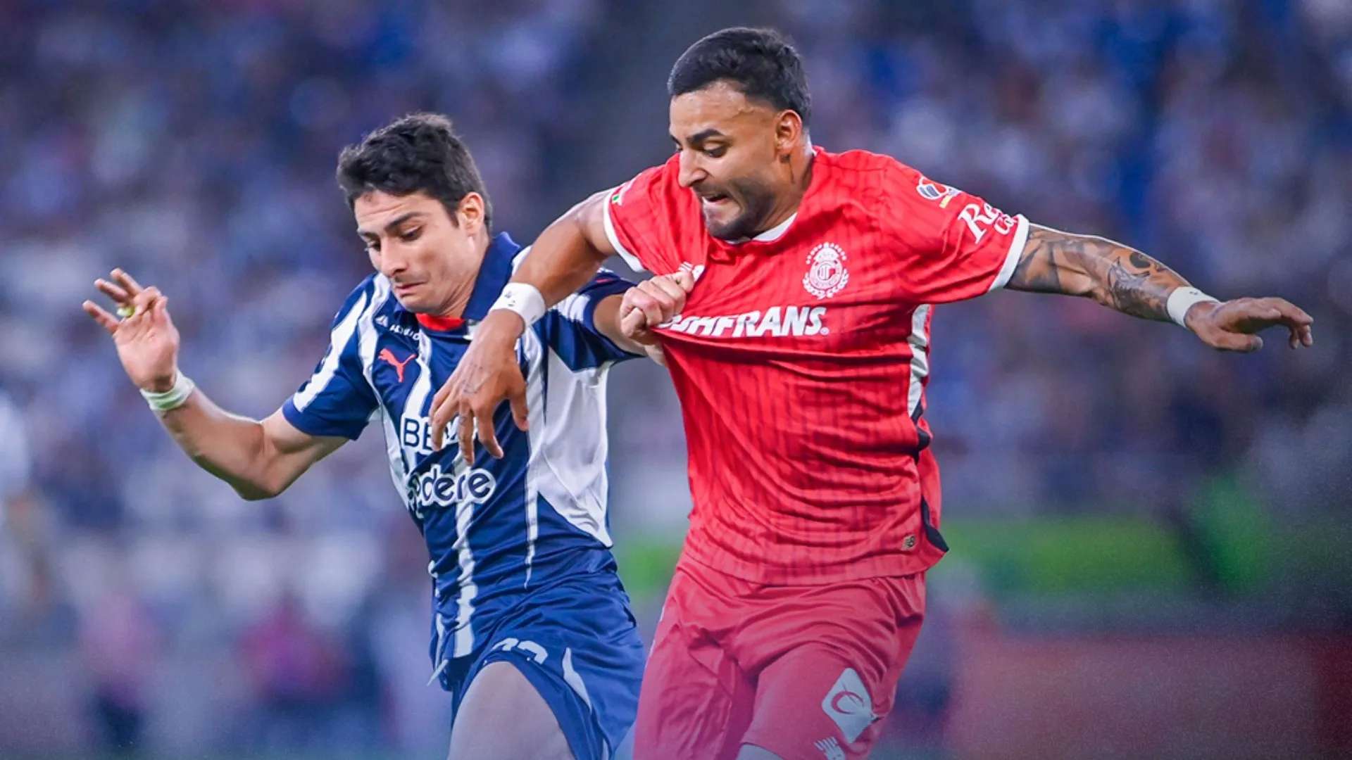 Vence Monterrey 3-2 a Toluca en la ida de los cuartos de final