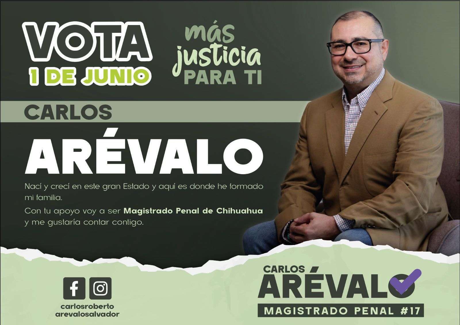 Firma Carlos Arévalo compromiso por justicia ciudadana con Ficosec