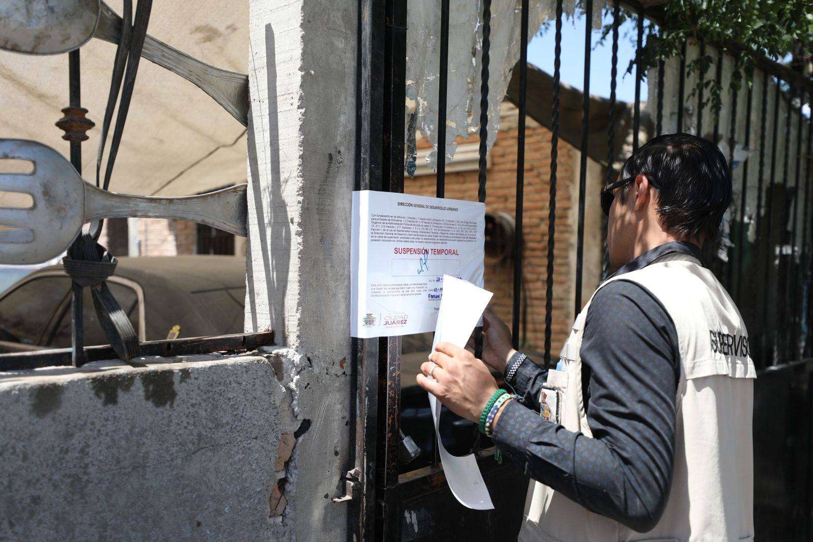 Clausuran expendio de gas y taller mecánico clandestino