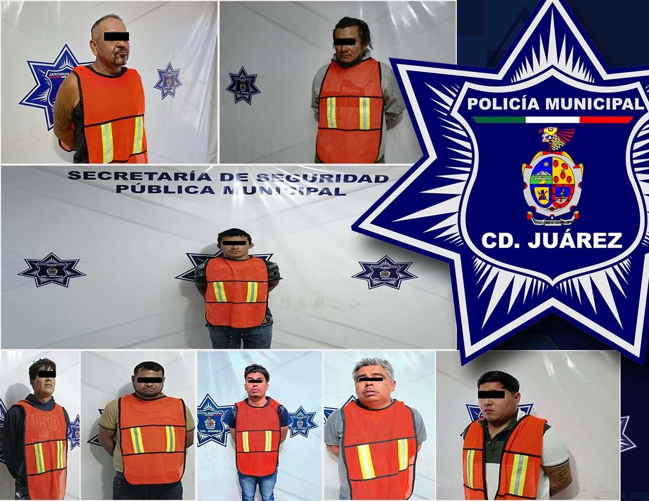 Arrestan a 8 por golpear a esposas, hijos y madres durante discusiones