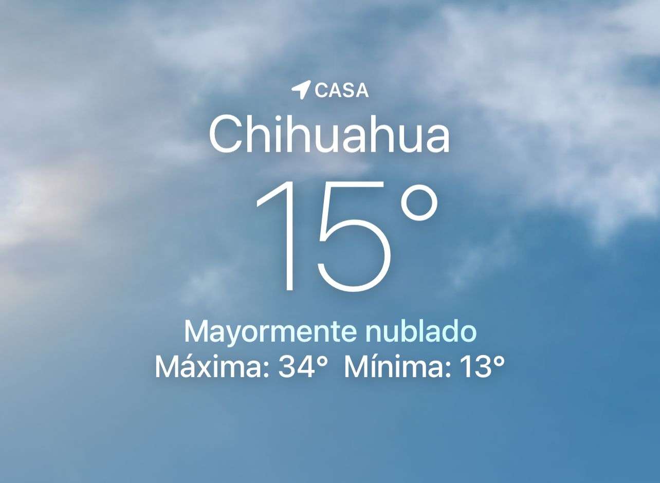 Pronostican nuboso y máxima de 34 grados centígrados