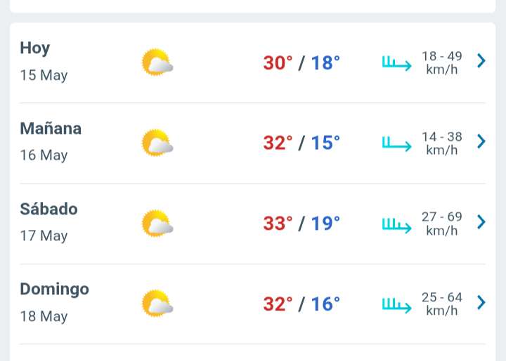 Día con nubes y claros, temperatura hasta 30°C hoy en Juárez