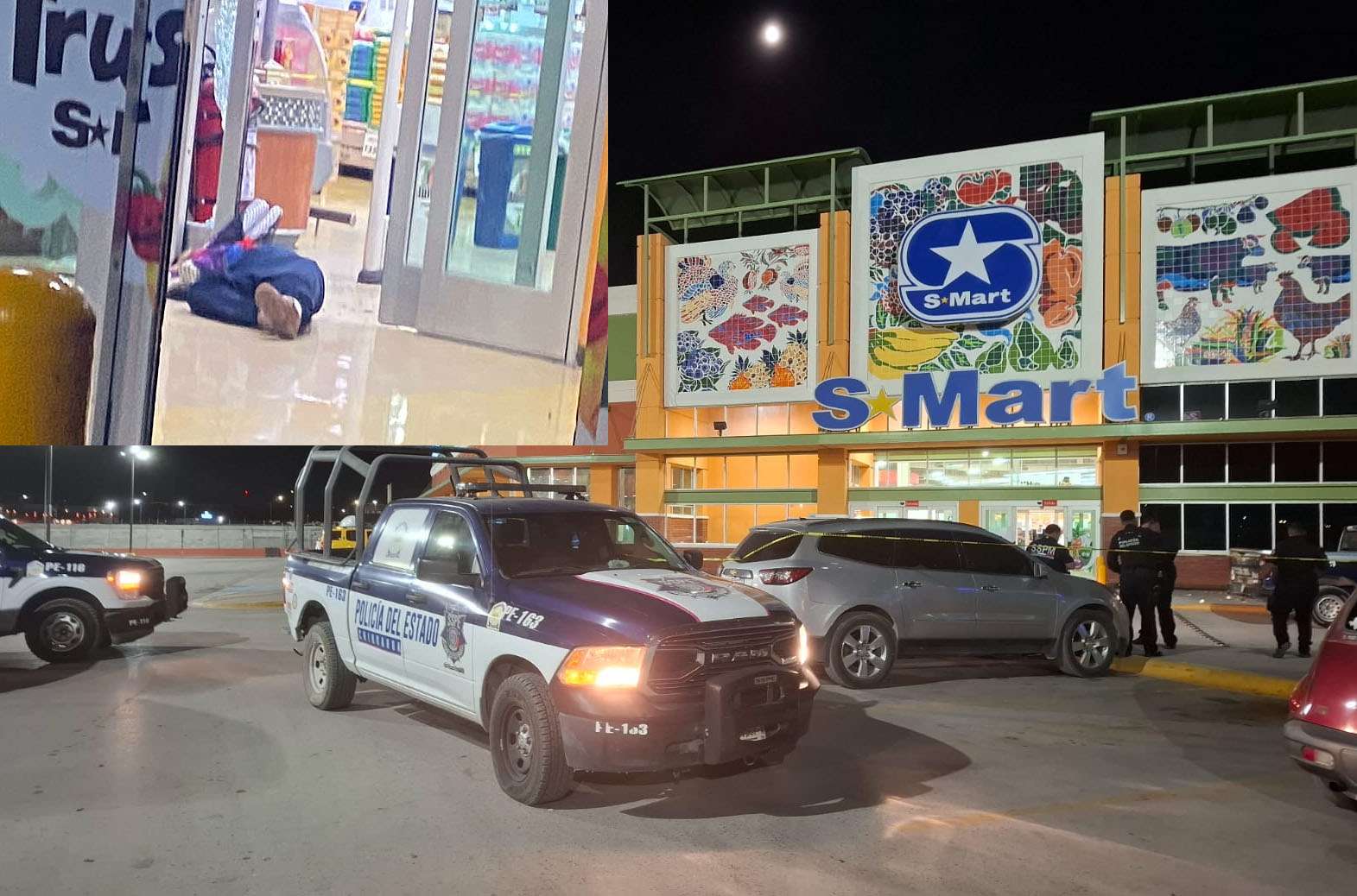 Ejecutan a uno en S-Mart