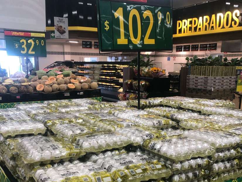 Encarece el huevo en supermercados de la ciudad