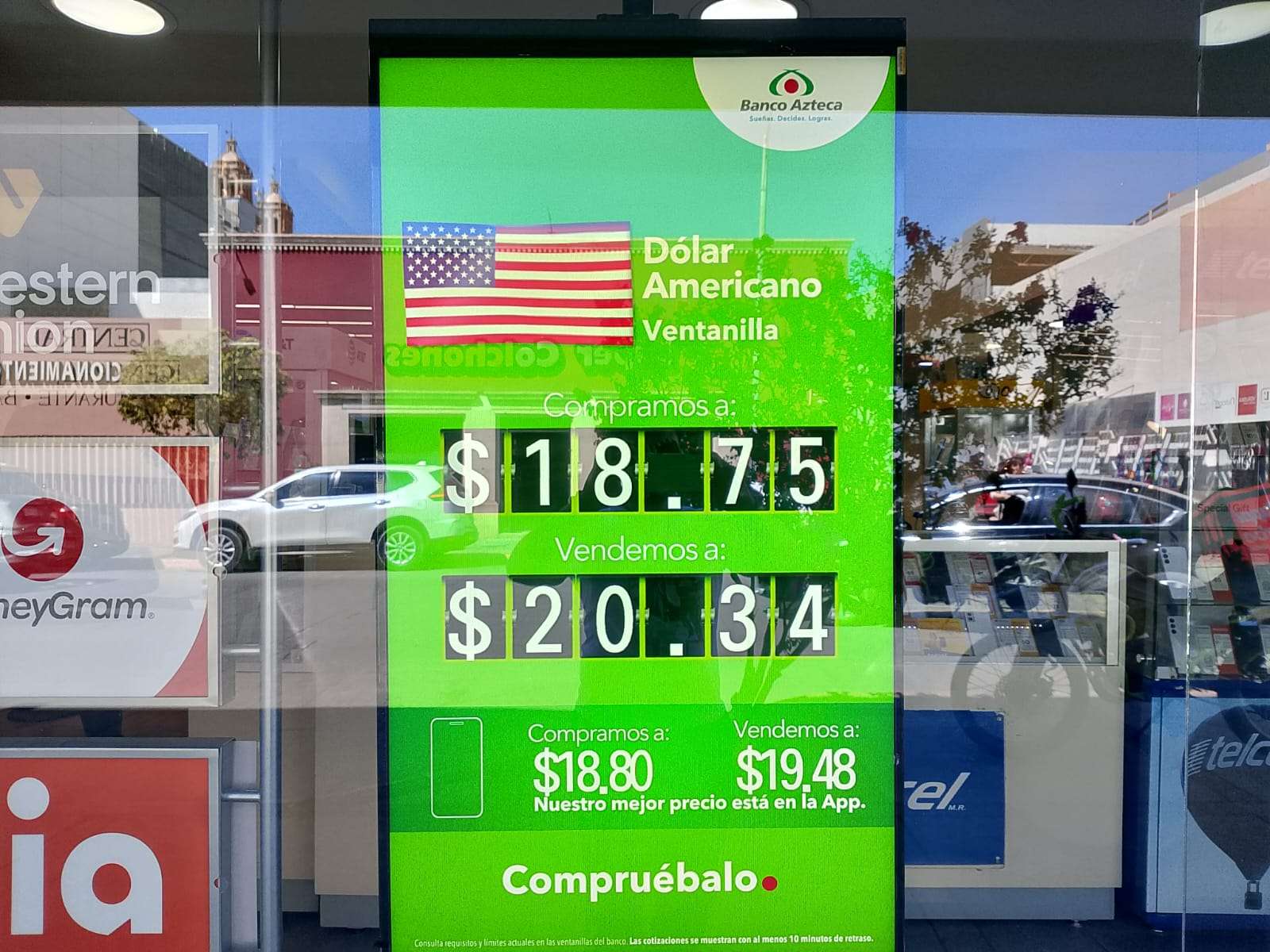 Se mantiene dólar en $20.34 este miércoles