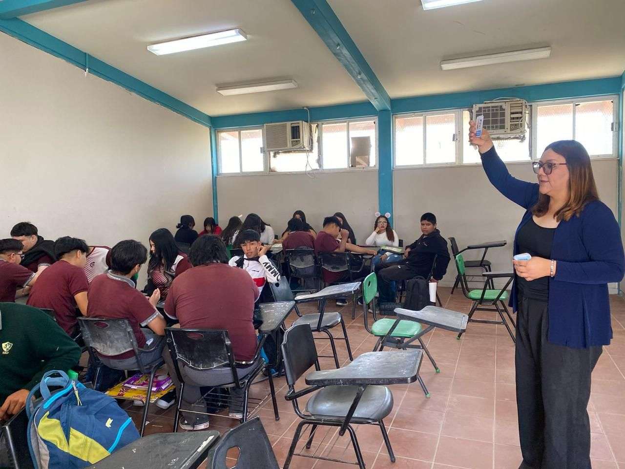 Fomentan cultura de derechos humanos en CBTIS 269