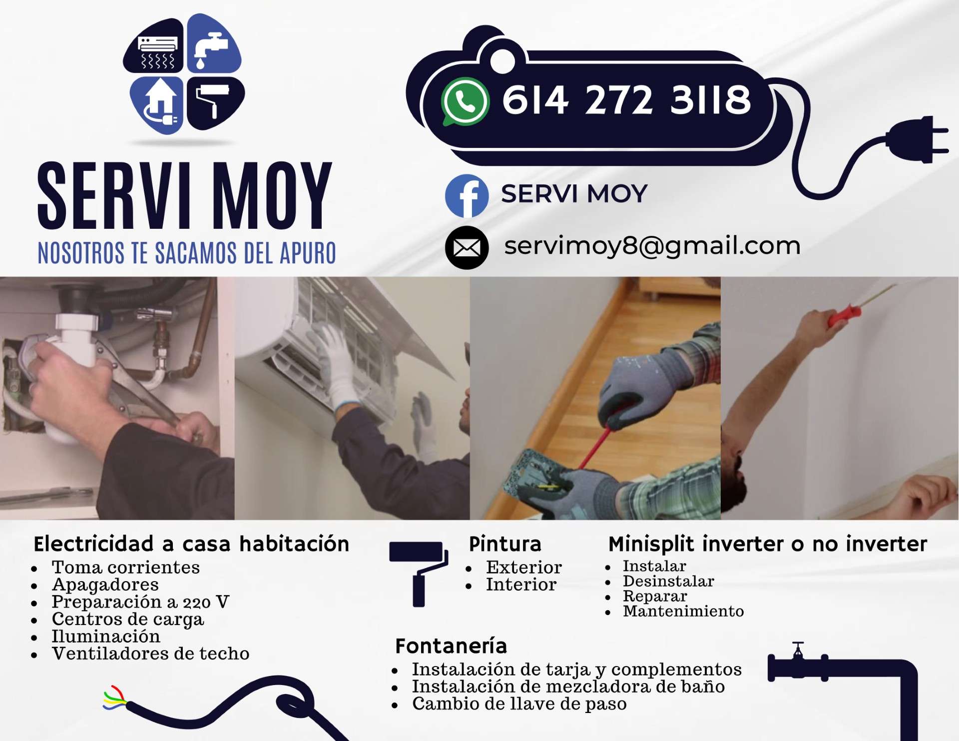 Servi Moy: nosotros te sacamos del apuro