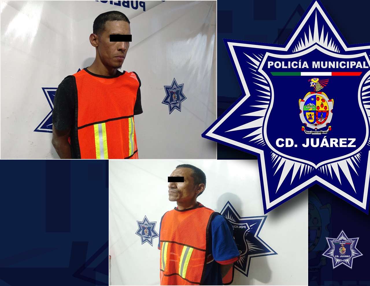 Arrestan a dos hombres por causar lesiones a vecinos y familiares