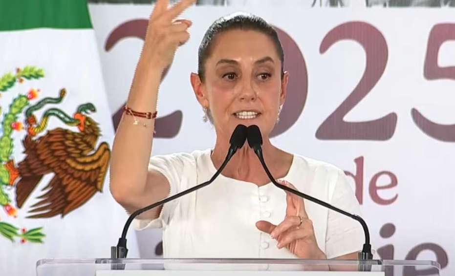 Advierte Sheinbaum de movilizaciones por impuesto a remesas